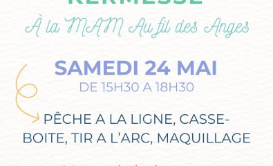 Kermesse à la MAM Au fil des Anges