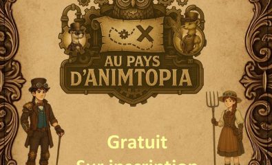 Jeu de piste Animtopia pendant les vacances scolaires
