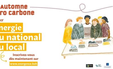 Automne zéro carbone - Atelier « Energie, du national au local »